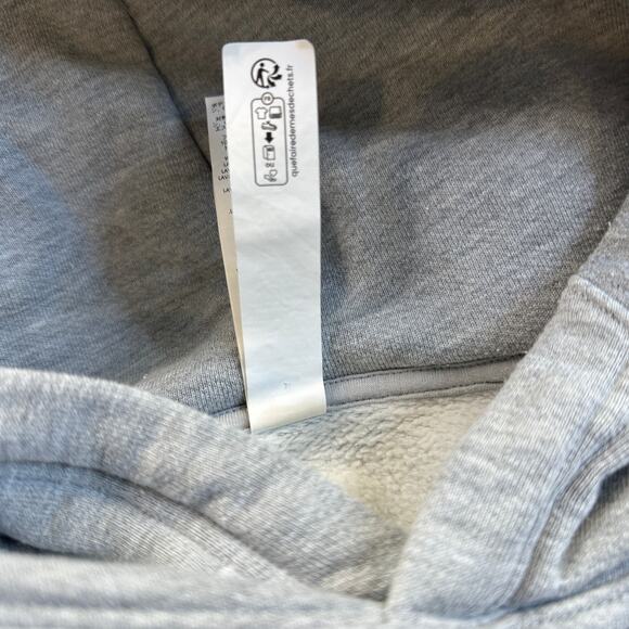 Alo Yoga Make Waves Hoodie Small Womens / XS Mens Athletic Heather Grey Tonal - Picture 10 of 16